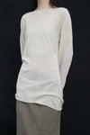 SWAYING 24 Autumn and Winter Wool Blended One-shoulder Lamb Leg Sleeve Top SW-SW24AW1T14-MX SW-SW24AW1T13 Beixing
